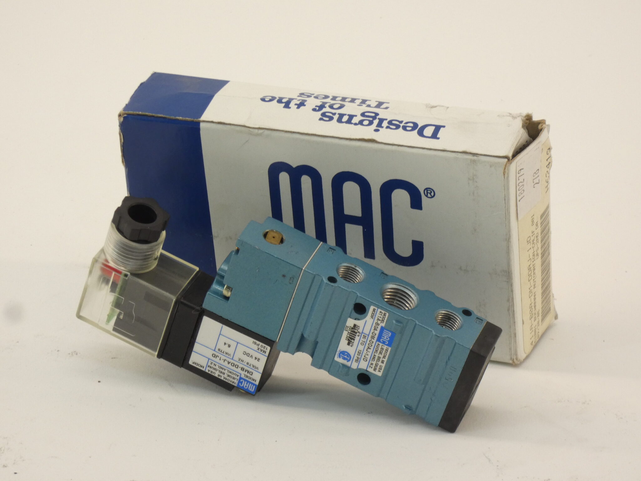 MAC 411A-B0A-DM-DDAJ-1JD Solenoid Valve DMB-DDAJ-1JD 24VDC 5.4W