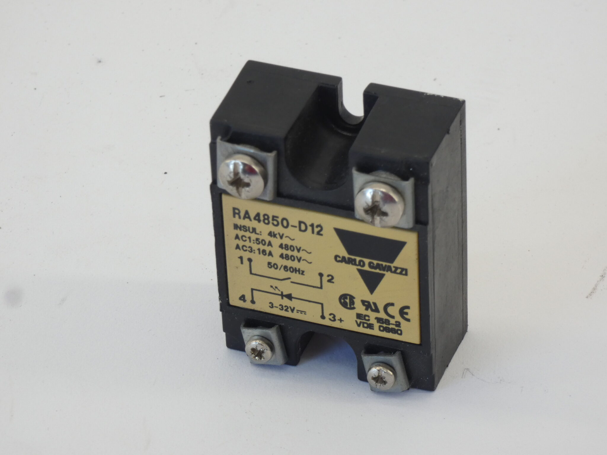 Carlo Gavazzi RA4850-D12 Panel Mount Solid State Relay