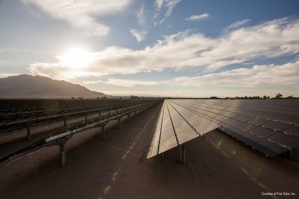 Southern California First Solar sites