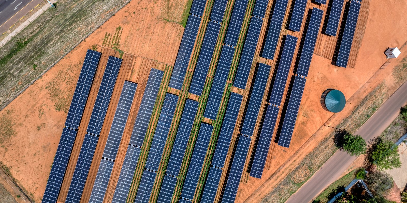aerial solar in Africa