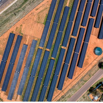 aerial solar in Africa