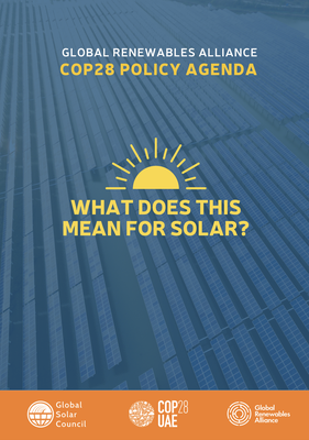 GRA COP28 Policy Agenda (cover)