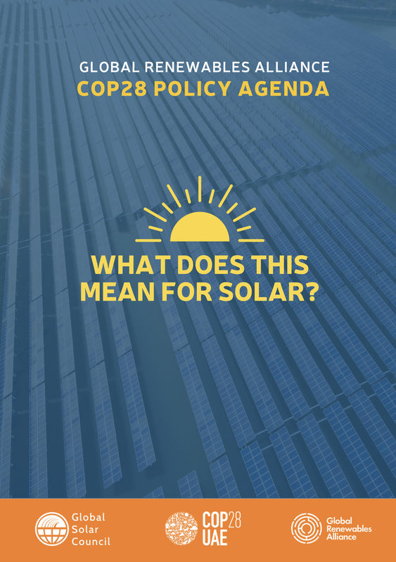 GRA COP28 Policy Agenda (cover)