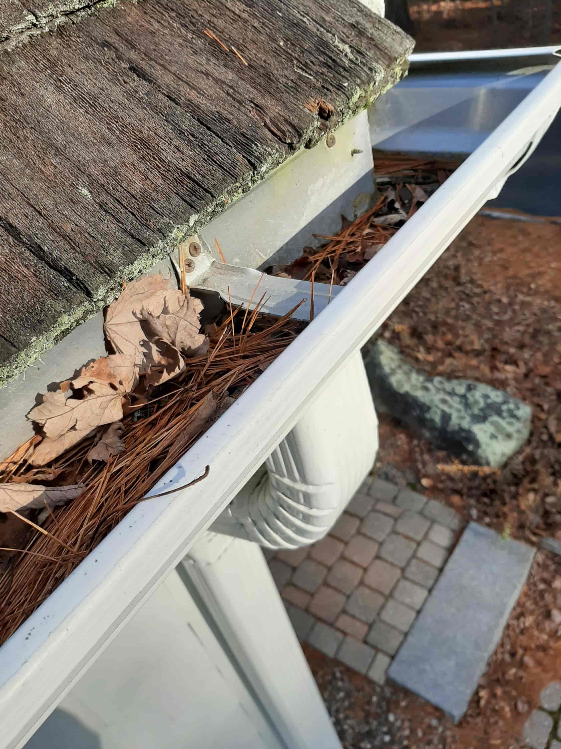 gutter clean out boxes