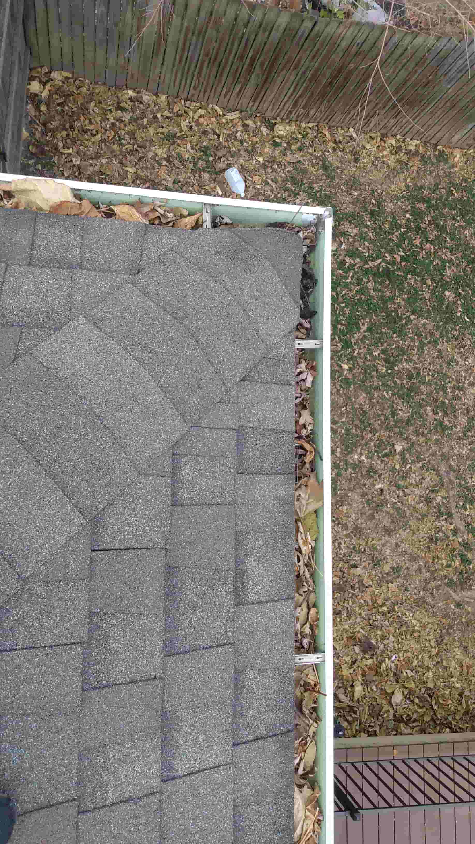 best way to clean high gutters