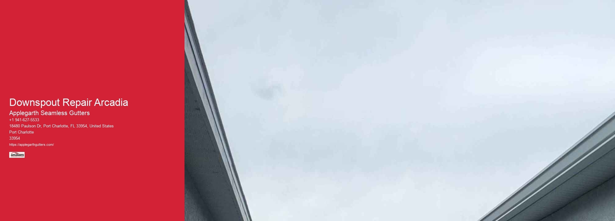 Downspout Repair Arcadia