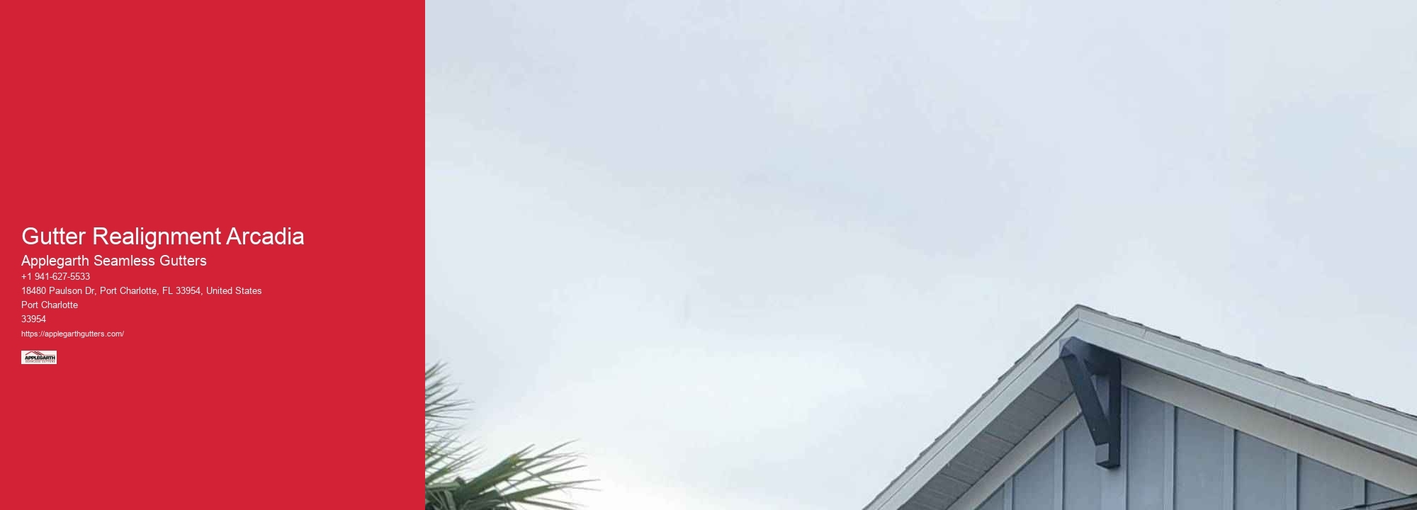 Gutter Realignment Arcadia