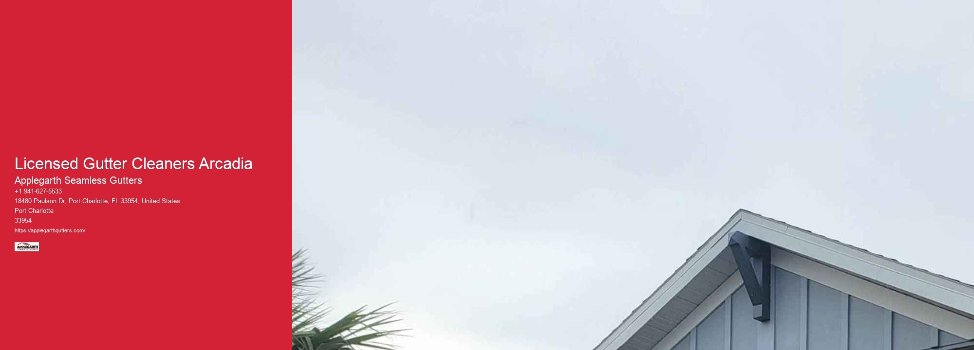 Licensed Gutter Cleaners Arcadia