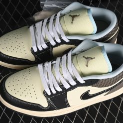 Air Jordan 1 Low Coconut Milk Black AJ1 1 HQ3437101