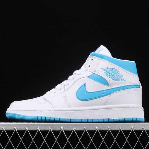 Air Jordan 1 Mid Carolina Blue AJ1 1 BQ6472114