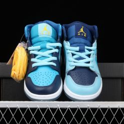 Air Jordan 1 Mid GS FLY Blue AJ1 1 BV7446400