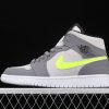 Air Jordan 1 Mid Green Yellow AJ1 1 554724371