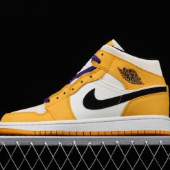 Air Jordan 1 Mid Lakers AJ1 1 852542700