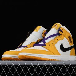 Air Jordan 1 Mid Lakers AJ1 1 852542700