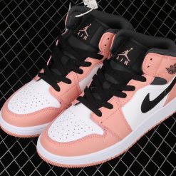 Air Jordan 1 Mid Pink QuartzAJ1 1 555112603