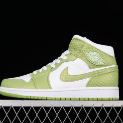 Air Jordan 1 Mid SE Green Python AJ1 1 DV2959113