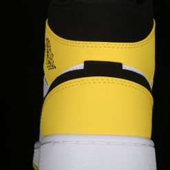 Air Jordan 1 Mid SE Yellow ToeAJ1 1 852542071