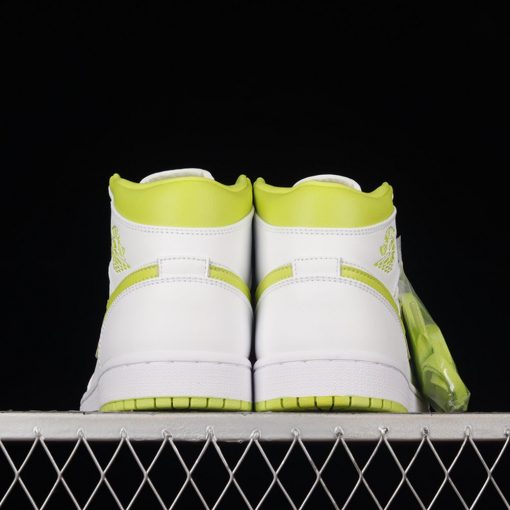 Air Jordan 1 Mid White Lime AJ1 1 BQ6472131