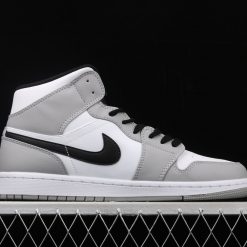 Air Jordan 1 MidLight Smoke GreyAJ1 1 554725092