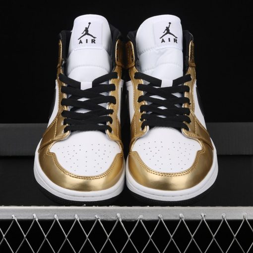 Air Jordan 1 MidMetallic Gold AJ1 1 DC1419700