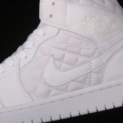 Air Jordan 1 MidQuilted WhiteAJ1 1 DB6078100