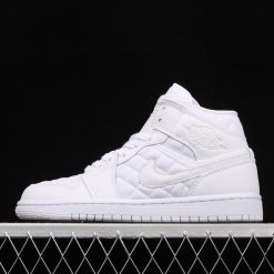 Air Jordan 1 MidQuilted WhiteAJ1 1 DB6078100