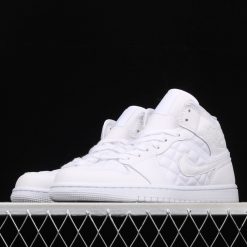 Air Jordan 1 MidQuilted WhiteAJ1 1 DB6078100