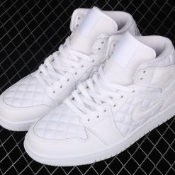 Air Jordan 1 MidQuilted WhiteAJ1 1 DB6078100