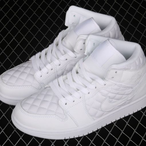 Air Jordan 1 MidQuilted White AJ1 1 DB6078100