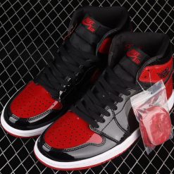 C Air Jordan 1 High OG Bred Patent AJ1 1 555088063