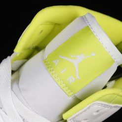 G Air Jordan AJ1 Mid White Lime AJ1 1 BQ6472131