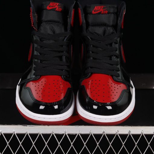 LJR Air Jordan 1 High OG Bred Patent AJ1 1 555088063