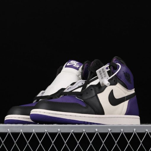 ST Air Jordan 1 Court Purple AJ1 1 575441501