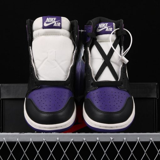 ST Air Jordan 1 Court Purple AJ1 1 575441501