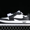 G Air Jordan 1 Low White and Black AJ1 1 553558132