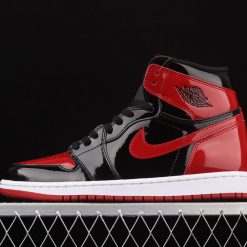 X Air Jordan 1 High OG Bred Patent AJ1 1 555088063