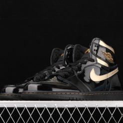 X Air Jordan 1 High OGBlackMetallic GoldAJ1 1 555088032