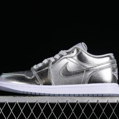 Z Air Jordan 1 Low Metallic Silver AJ1 1 FN5030001