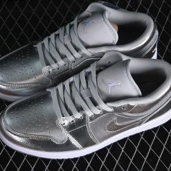 Z Air Jordan 1 Low Metallic Silver AJ1 1 FN5030001