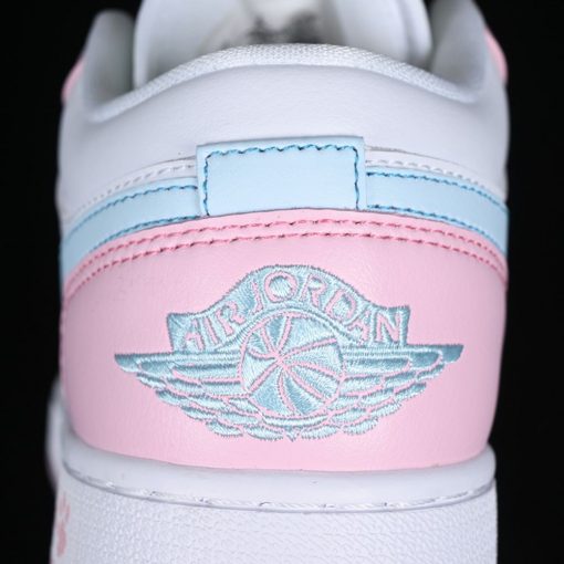 Z Air Jordan 1 Low WhitePink FoamGlacier Blue AJ1 1 HM3706141