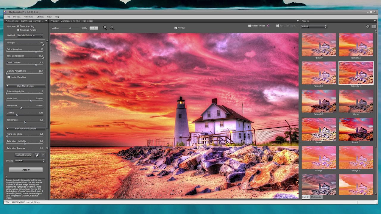 HDRSoft Photomatix Pro 5 for Windows Tutorial Screencast