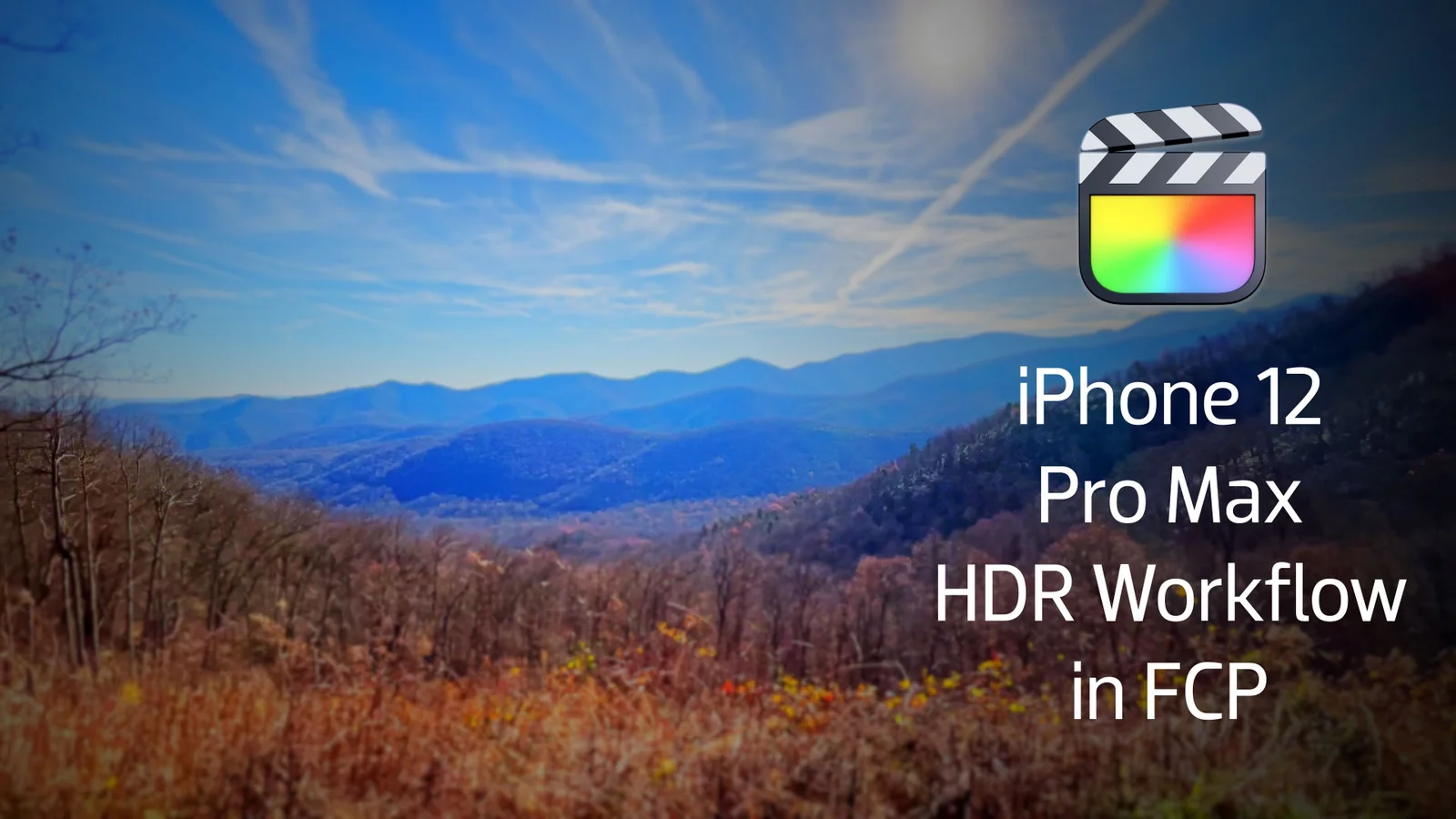 iPhone DolbyVision HDR Workflow in Final Cut Pro