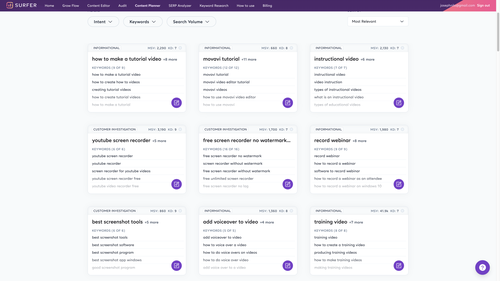 Content Planner