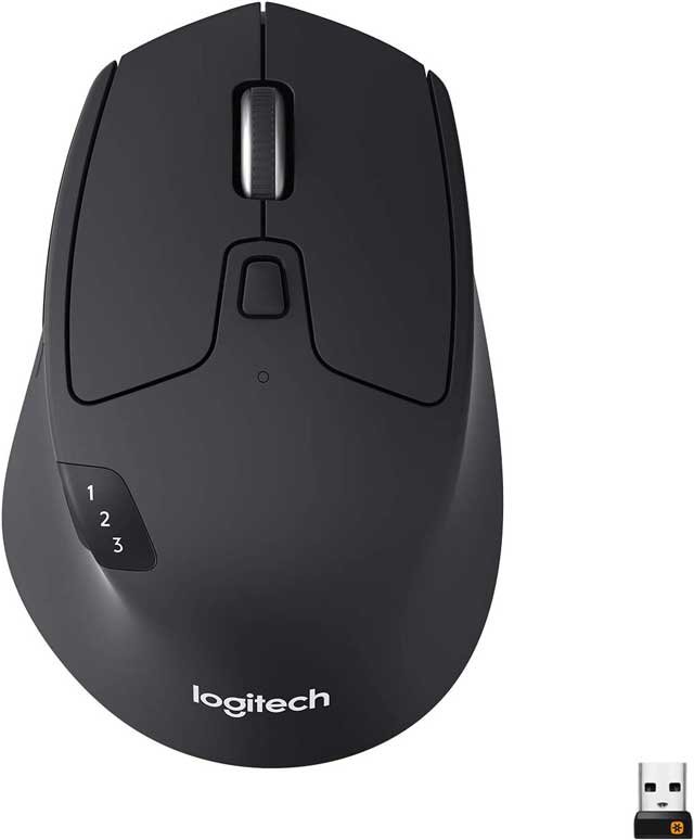 Logitech M720 Triathlon Multi Device Wireless Mouse