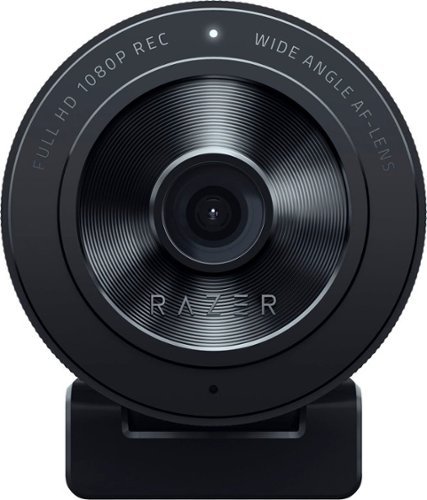 Razer - Kiyo X 1902 x 1080 Webcam with Full HD Streaming - Black