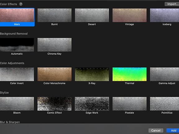Screenflow Video Filters