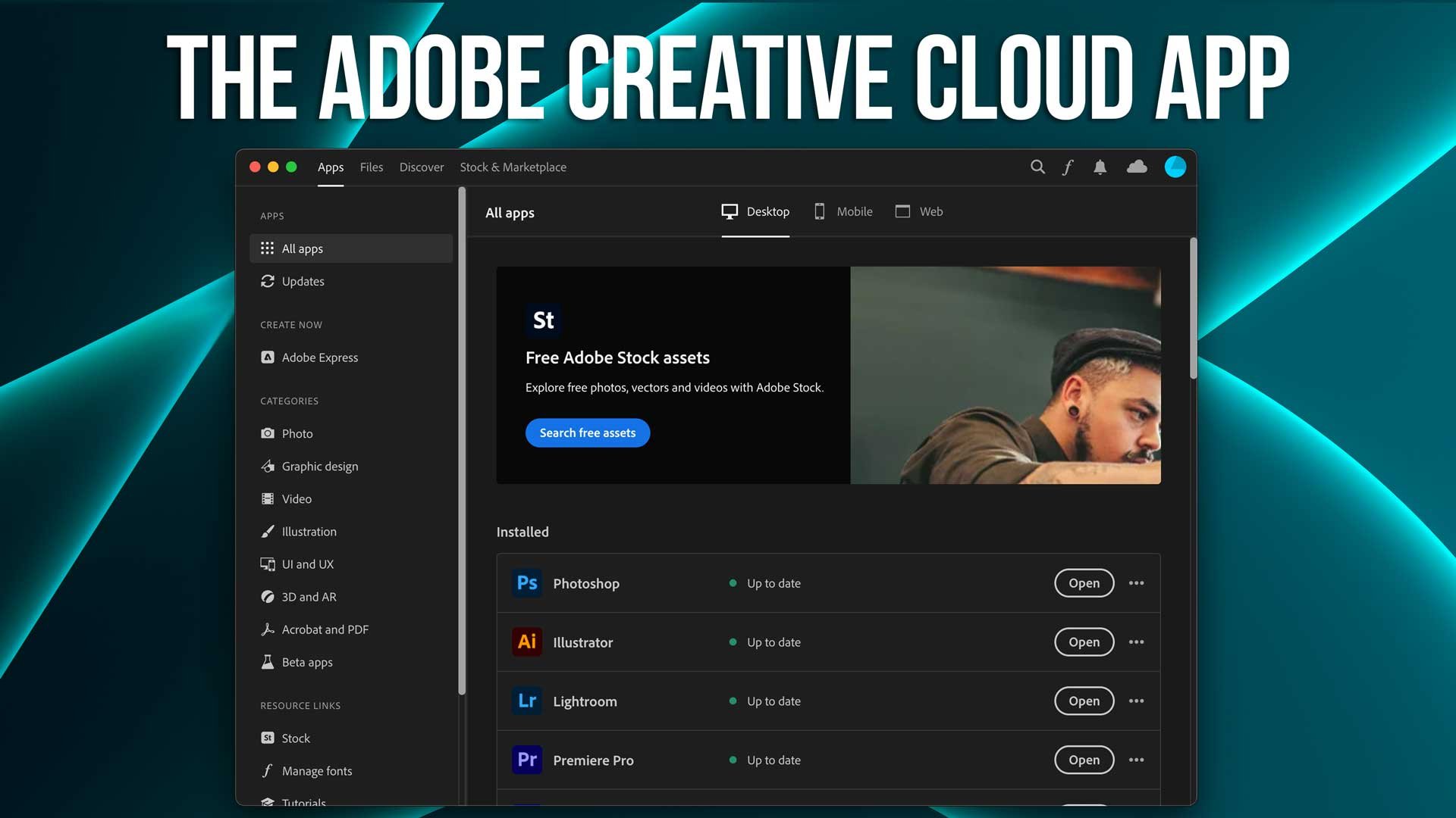 download adobe creative cloud app