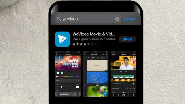 WeVideo-Screenshot-Mobile-App-App-Store