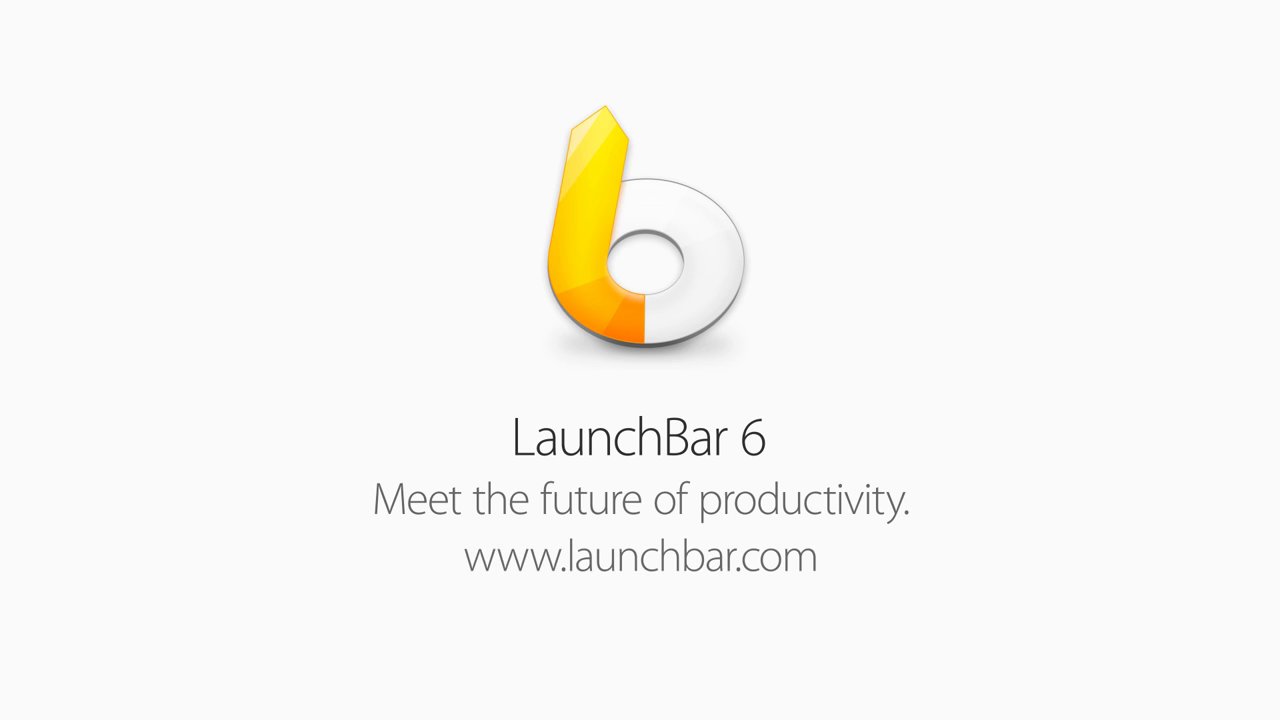 LaunchBar 6 App Demo Video