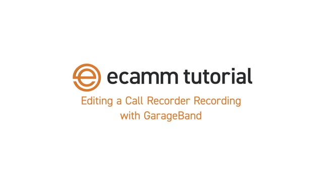 Software Tutorial Video: ecamm Call Recorder